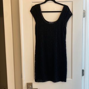 Tart Collections Dress Size M. Black lace, lots of stretch.